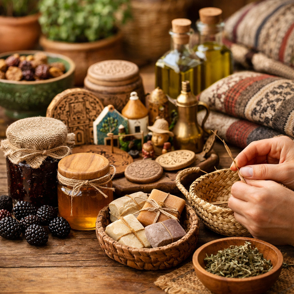 مزرعة ومنتجع التوت الاسود - منتجات محلية وحرف يدوية أصلية فريدة